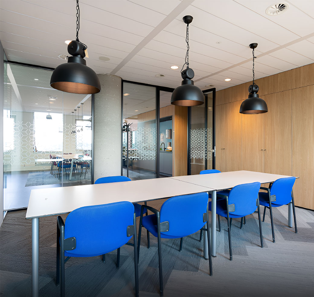 Executive boardrooms requiring statement pieces with veneer finishes